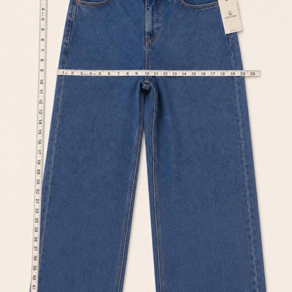 Woman Volcom Stoned BF Hi Rise Jeans NWT Size 27 - Picture 4 of 6